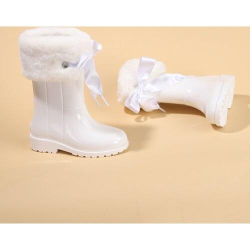 İgor W10239 Campera Charol Soft Female Child Waterproof Rain Snow Boot