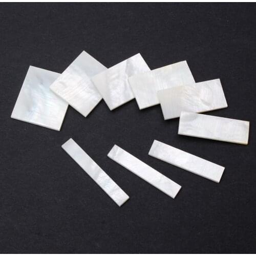 2set Mother Of Pearl Inlay Blank For Guitar Fingerboard Guitar Neck