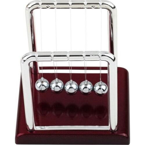 1Pc Newtons Cradle Steel Balance Ball Early Fun Development Educational Desk Toy Gift Physics Science Pendulum Christmas gifts