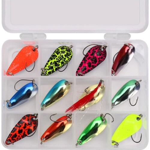 Mounchain Simulation Bait 30mm/2.5-3g Bionic Road Sub Bait Multiple Shape Full Metal Bright Sequin Sea Fishing Tackle Lures Bait
