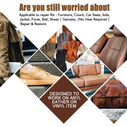 20ML/40ML Professional Leather Vinyl Repair Kit Moisturizing Leather Restorer For Sofas Furniture Couch Car Seats Sofa Jacket