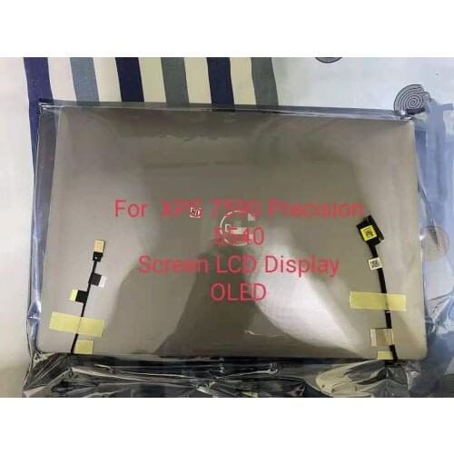 New Original For Dell XPS 7590 Precision 5540 back cover laptop Upgrade Screen LCD Display 15.6" Complete Assembly OLED
