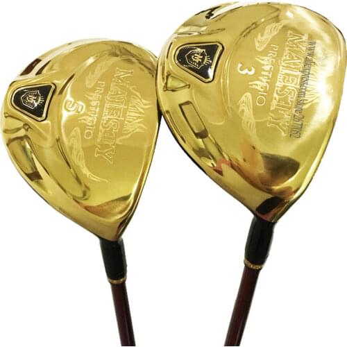 New Cooyute Golf Clubs Maruman Majesty Prestigio 9 Golf Fairway Woods 3/15 5/18 Graphite Golf shaft wood headcover Free shipping