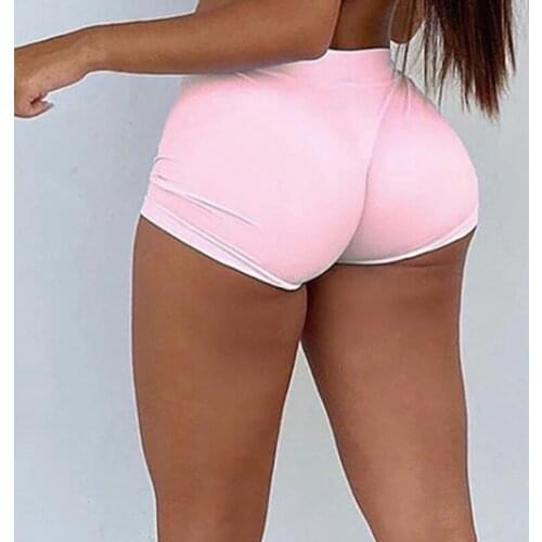 New Fitness Shorts Women Seamless Biker Shorts High Waist Skinny Female Clothing Push Up Short Elasticity Breathable