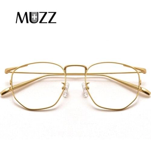 Pure B Titanium Eyeglasses Frame Women Ultralight Polygon Prescription Eyeglasses Frame Men Spectacles Myopia Optical Eyewear