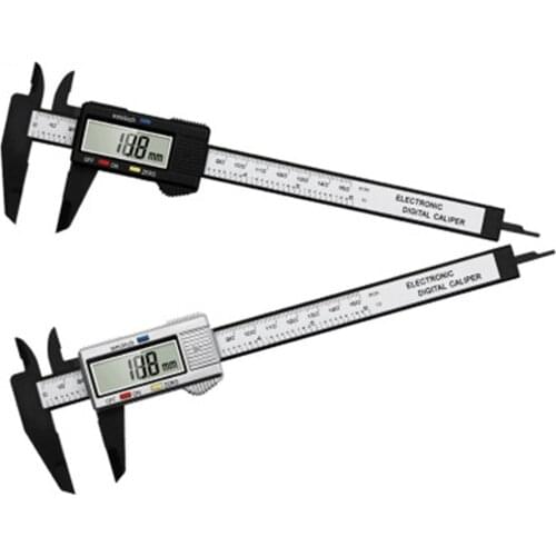 Digital Vernier Caliper 6 Inch 150mm Stainless Steel Electronic Metal Caliper Micrometer Depth Measuring Tools
