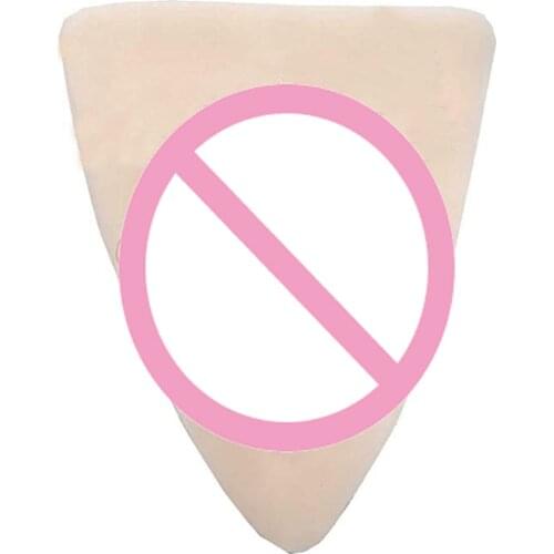 Crossdresser Vagina Pad Drag Queen Hide Penis Insert Pad With Public Hair Sexy Vagina Ajusen Cosplay for Transgender Shemale