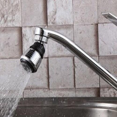 1PC Water Saving Water Faucet 360 Degree Nozzle Tap Connector Shower Head Spray Accessories