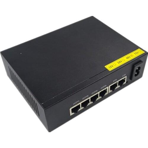 POE 48v 10 port gigabit unmanaged poe switch 8*10/100 mbps POE poort; 2*10/100/1000 mbps UP Link poort; NVR poort 280M