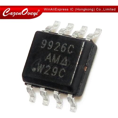 10pcs/lot SI9926 FDS9926A AP9926GM ME9926A CEM9926A AP9926 9926A 9926 SOP-8 In Stock