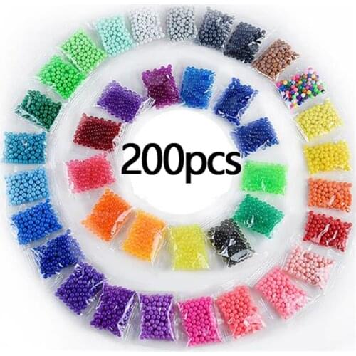 200pcs/bag DIY Water Spray Hand Making 3D diy toy Puzzle Educational Toys for Children Kit Ball