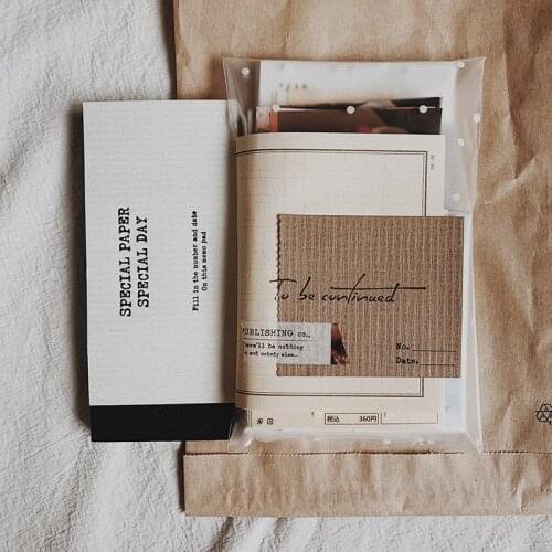 200P Vintage Japanese Car Postcard Retro Ticket Series Diary Note Paper Material Package Label DIY Scrapbooking Memo Stationery