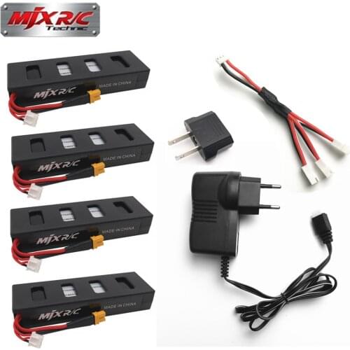 Original mjxr/c mjx battery 7.4V 1800mah 25C MJX B3 Li-po battery for MJX Bugs 3 rc quadcopter drone spare parts accessories