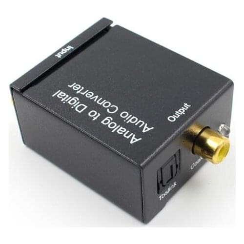 Analog to Digital Audio Converter Coaxial TOSLINK