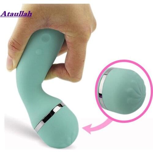 Ataullah Powerful Clit Vibrators for Women USB Magnetic Charge AV Magic Wand Vibrator Massager Adult Sex Toys Sex Product ST050