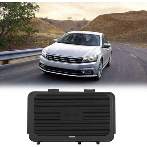 Car Wireless Phone Charger for Passat -2019 Fast Wireless Charging Plate Holder Support Adapter Accessories