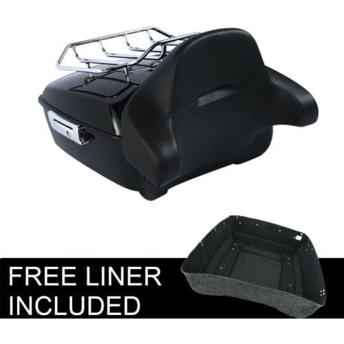 Motorcycle King Luggage Backrest For Harley Touring Tour Pack 2014-2020 19 Road King Road Glide Electra Glide Ultra-Classic