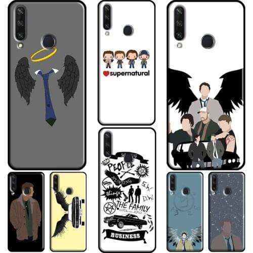 Castiel Supernatural For Huawei Nova 5T 2i Phone Case For Huawei Y5 Y6 Y9 Y7 2017 2018 2019 Y6P Y5P 2020 Cover