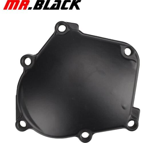 Motorcycle Black Right Side Aluminum Crankcase Stator Engine Case Cover For Kawasaki Ninja ZX-6R ZX6R 1998-2006