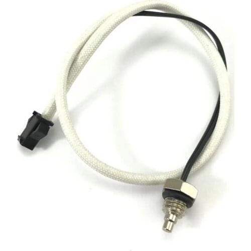 28cm NTC50K Temperature Sensor Thermistor Thermal Resistor with 2 wires plug M8 thread probe be used with our US211M