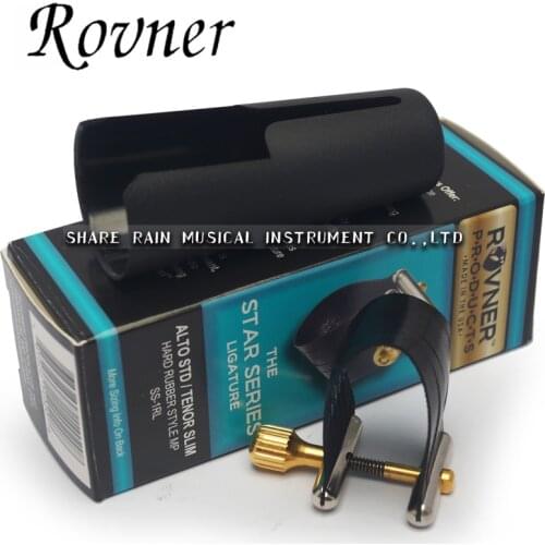 The USA ROVNER SS 1RL alto sax bakelite Hard rubber mouthpiece /clarinet mouthpiece ligature