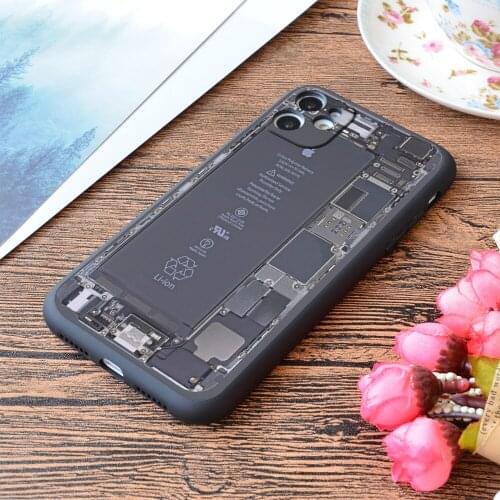 For iPhone Iphone Circuit Board Print Soft Matt Apple iPhone Case