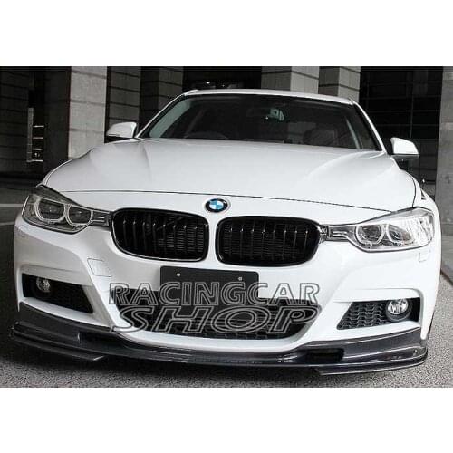 UNPAINTED 3D Style FRONT LIP SPOILER 3pcs/Set For BMW 3-Series E93 E92 M3 Bumper 2008-2013 B156F