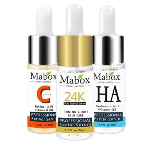 Vitamin C Essence Skin Care Whitening Serum Hyaluronic Acid Face Serum Snail Remover Freckle Spots Anti-aging Anti Wrinkle