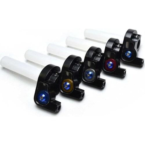 TDPRO 1/4 Turn Quick Twist Throttle Grip Housing Handle 22mm 7/8" Motorcycle Handlebar Grips for Honda Suzuki Kawasaki Dirt Bike
