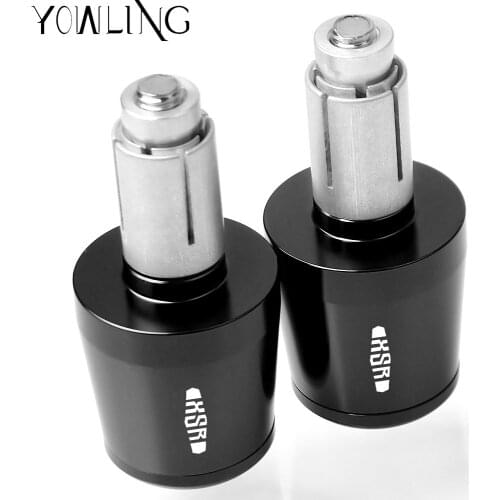 With XSR LOGO Motorcycle CNC Handlebar Grips Bar Ends Cap Slider For YAMAHA XSR 900 700 XSR900 XSR700 2015 2016 2017 2018