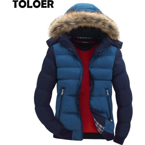 TOLOER Men's Jackets Parkas