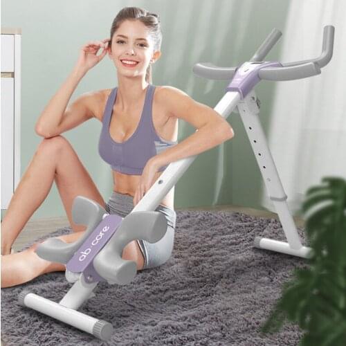 A084 AB Rocket Roller Slider Belly Indoor Fitness Equipment AB Coaster Abdominal Muscle Trainer Foldable Thin Waist Machine