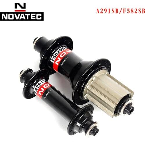 Novatec A291SB road bike hubs parts F482SB/ F582SB Bicicleta accessories 20H 24 Holes V Brake 9/10/11s QR bicycle Bearing hubs
