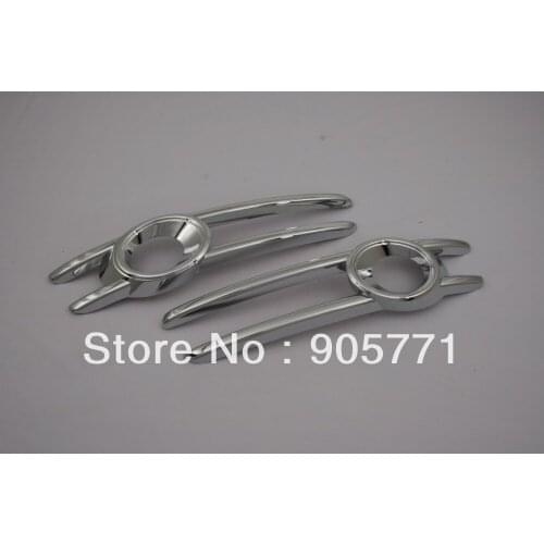 High Quality Chrome Front Fog Light Trim Full Version for Audi Q3 2013 Up