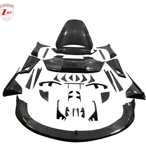 Z-ART for Mclaren 720S carbon fiber body kit for Mclaren 720S tuning kit for Mclaren 720S carbon fiber aerodynamic kit