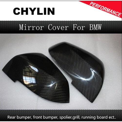 F30 f21 carbon fiber replacement rearview door side wing mirror cover cpas for BMW F31 GT F34 F20 F21 F23 F32 F33 F36 X1 E84