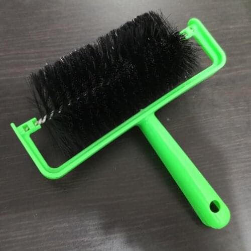 Green Color Plastic Window Nylon hair handy Roller Screen Brushes
