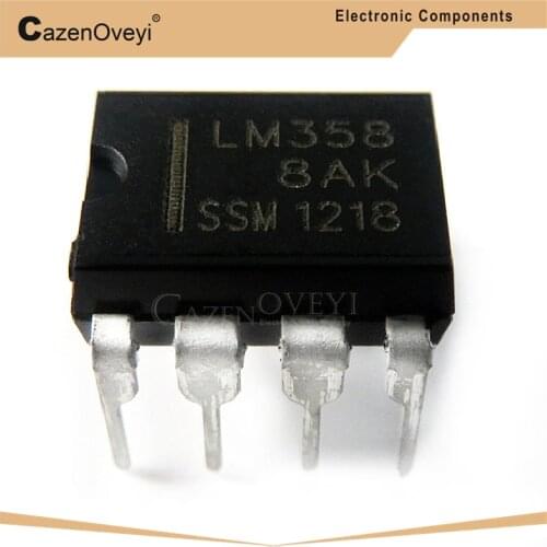 10pcs/lot LM358P DIP8 LM358 DIP LM358N = TS358CD TS358 KIA358P KIA358 BA10358 AS358P-E1 new and original IC In Stock