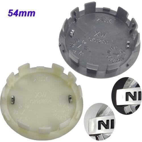 4pcs 54mm car Wheel Center cap Wheel Center hub caps badge for Nissan Altima Maxima Murano 350Z Sentra CAR STYLING