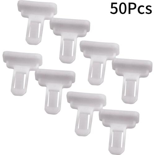 50pcs Front Rear Spoiler Moulding Retainer Clips 753920K010 Fit for Toyota Cruiser Highlander Camry Corolla FJ Lexus RX350 GX460