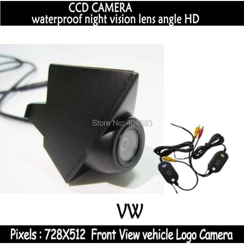 Car-style wireless for CCD HD parking Car camera in Front View camera for VW GOLF Bora Jetta Touareg Passat Lavida Polo Tiguan