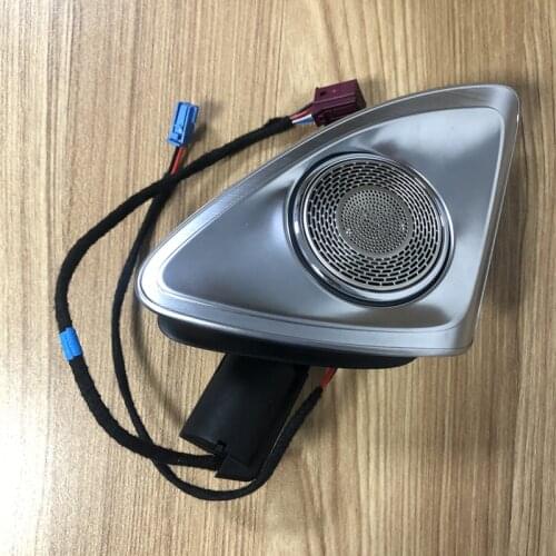 For Mercedes-Benz S-Class W223 2021 64-Color Car Led Neon Atmosphere Lamp Original 4D Rotating Tweeter Speaker Ambient Light