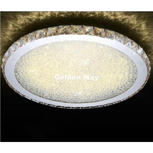 Free Shipping Crystal Ceiling Lights For Living Room Bedroom LED AC 85-265V lustre lamparas de techo avize Crystal Ceiling Lamp