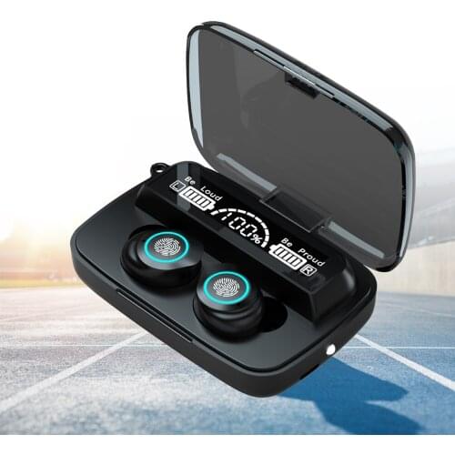 New Original TWS Wireless Headphones TWS nes Bluetooth 5.0 Stereo Earbuds Headset Noise Cancelling Charging Box For Mobile Phone