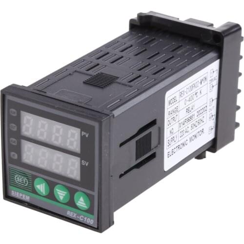 PID Digital Temperature Controller REX-C100(M) 0 To 400°C K Type Relay Output