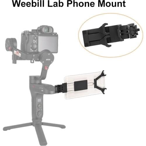 Phone Holder for Zhiyun Weebill Lab Crane 3 LAB Hohem iSteady Pro Feiyu G6 Gimbal Viewfinder for Smartphone Mount Tripod Bracket