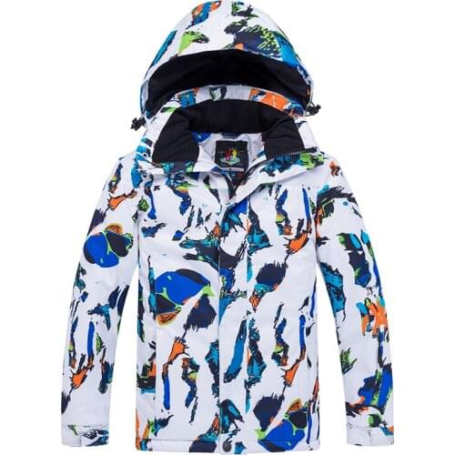 Kids Ski Jackets Children Waterproof Warm Girls Boy Snow Jacket Winter Skiing Hiking Snowboarding Clothes Child Outdoor Coat -30