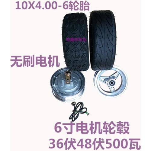 Electric Vehicle 36V 48V Brushless Motor Electric Scooter for Small Harley 500W Motor for EVOX7 Wheel Motor