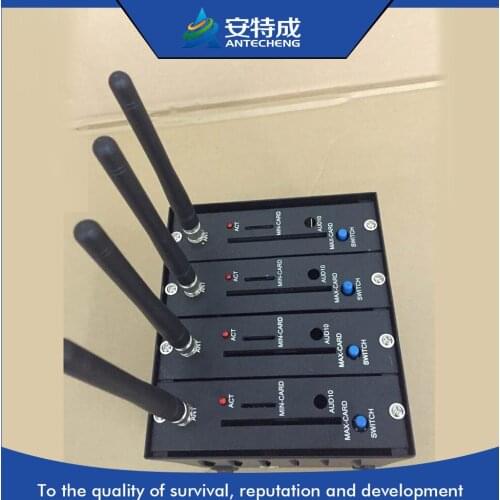 USB 4 Port Bulk SMS GSM Modem Pool Q2406B Wireless SIM Card Modem USSD STK Mobile recharge by Antecheng