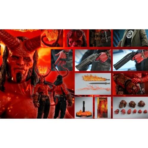 HT hottoys Hot Toys MMS527 MMS-527 Hellboy 2.0 1/6 Collectible Action Figure Toy Doll Model Body In stock